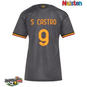 AS Roma Santiago Castro #9 Kolmaspaita Naisten 2026-27 Lyhythihainen